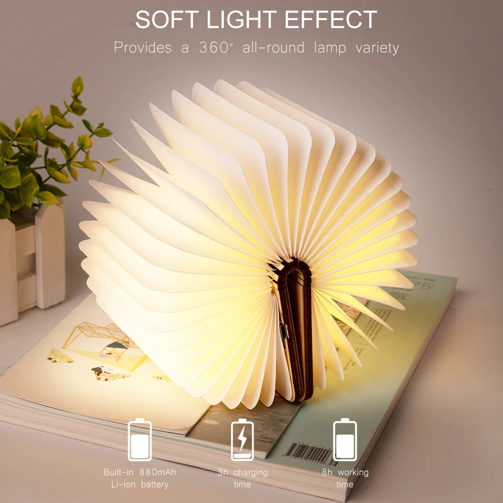 Hithomedecor™ LED Book Lamp